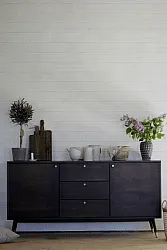 TV-bord / Kommode - Prime (valnød/messing)