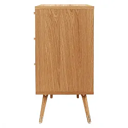 Kommode - Prime - 6 lådor (egetræ)