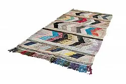 Marokkansk berber tæppe Boucherouite 155 x 305 cm