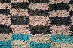 Marokkansk berber tæppe Boucherouite 320 x 160 cm