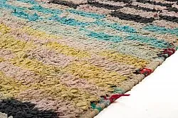 Marokkansk berber tæppe Boucherouite 320 x 160 cm