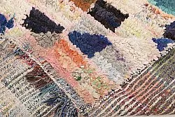 Marokkansk berber tæppe Boucherouite 170 x 115 cm