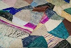 Marokkansk berber tæppe Boucherouite 150 x 305 cm