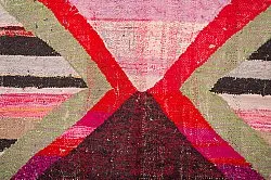 Marokkansk berber tæppe Boucherouite 135 x 245 cm