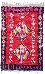 Marokkansk berber tæppe Boucherouite 255 x 165 cm