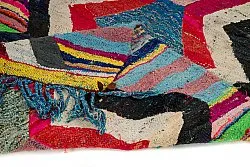 Marokkansk berber tæppe Boucherouite 125 x 265 cm