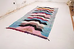 Marokkansk berber tæppe Boucherouite 150 x 310 cm