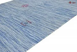Orientalsk Tæppe - Modern Kelim Hand Woven - 155 x 203 cm