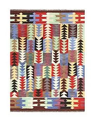 Orientalsk Tæppe - Hazara Kelim Hand Woven - 154 x 201 cm