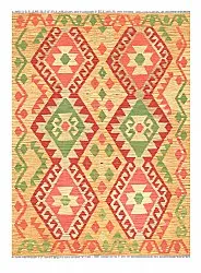 Orientalsk Tæppe - Vegi Kelim Hand Woven - 129 x 177 cm