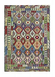 Orientalsk Tæppe - Vegi Kelim Hand Woven - 199 x 290 cm
