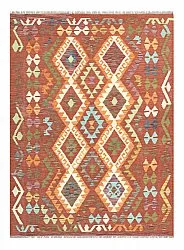 Orientalsk Tæppe - Vegi Kelim Hand Woven - 130 x 176 cm