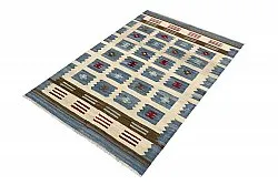 Orientalsk Tæppe - Vegi Kelim Hand Woven - 100 x 148 cm