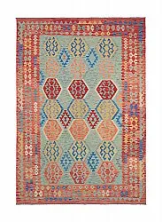 Orientalsk Tæppe - Vegi Kelim Hand Woven - 196 x 292 cm