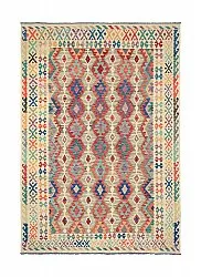Orientalsk Tæppe - Vegi Kelim Hand Woven - 202 x 293 cm