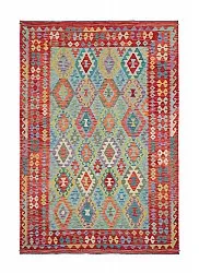 Orientalsk Tæppe - Vegi Kelim Hand Woven - 199 x 295 cm