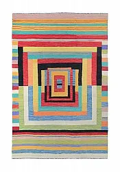 Orientalsk Tæppe - Kelim Hand Woven - 201 x 299 cm