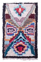 Marokkansk berber tæppe Boucherouite 200 x 125 cm