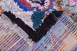 Marokkansk berber tæppe Boucherouite 200 x 125 cm
