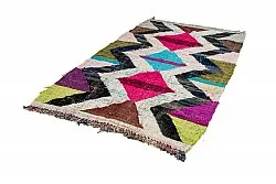Marokkansk berber tæppe Boucherouite 135 x 230 cm