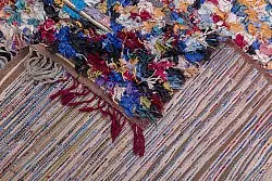 Marokkansk berber tæppe Boucherouite 370 x 145 cm