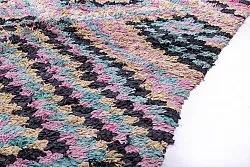 Marokkansk berber tæppe Boucherouite 240 x 140 cm
