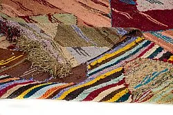 Marokkansk berber tæppe Boucherouite 160 x 295 cm