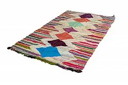 Marokkansk berber tæppe Boucherouite 140 x 255 cm