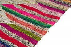 Marokkansk berber tæppe Boucherouite 140 x 255 cm