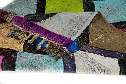 Marokkansk berber tæppe Boucherouite 135 x 230 cm