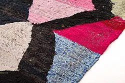 Marokkansk berber tæppe Boucherouite 150 x 305 cm