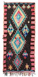 Marokkansk berber tæppe Boucherouite 330 x 150 cm