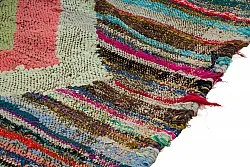 Marokkansk berber tæppe Boucherouite 125 x 225 cm