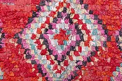 Marokkansk berber tæppe Boucherouite 265 x 150 cm