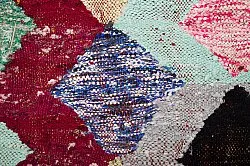 Marokkansk berber tæppe Boucherouite 150 x 255 cm