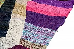 Marokkansk berber tæppe Boucherouite 135 x 255 cm