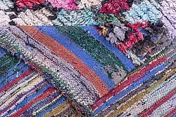 Marokkansk berber tæppe Boucherouite 325 x 160 cm