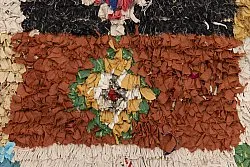 Marokkansk berber tæppe Boucherouite 260 x 135 cm