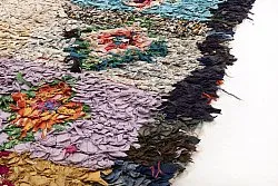 Marokkansk berber tæppe Boucherouite 260 x 135 cm