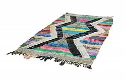 Marokkansk berber tæppe Boucherouite 130 x 220 cm