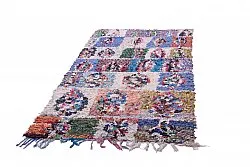 Marokkansk berber tæppe Boucherouite 245 x 130 cm