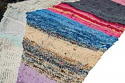 Marokkansk berber tæppe Boucherouite 130 x 220 cm