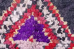 Marokkansk berber tæppe Boucherouite 265 x 165 cm