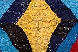 Marokkansk berber tæppe Boucherouite 140 x 275 cm