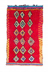 Marokkansk berber tæppe Boucherouite 285 x 195 cm