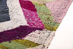 Marokkansk berber tæppe Boucherouite 130 x 240 cm