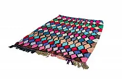 Marokkansk berber tæppe Boucherouite 155 x 205 cm