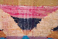 Marokkansk berber tæppe Boucherouite 125 x 265 cm