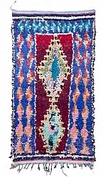 Marokkansk berber tæppe Boucherouite 245 x 135 cm