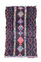 Marokkansk berber tæppe Boucherouite 250 x 150 cm